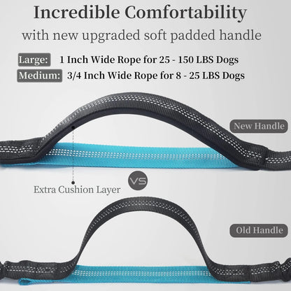 Hands-Free Dog Running Leash Adjustable