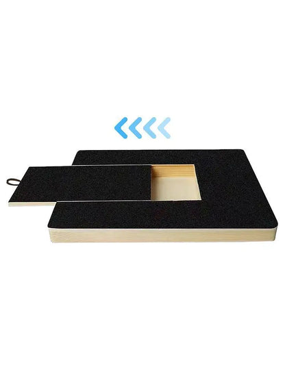 Paw-Friendly Nail Scratch Board with Built-in Treat Box