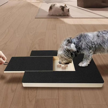 Paw-Friendly Nail Scratch Board with Built-in Treat Box