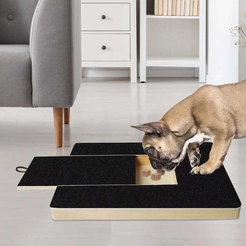 Paw-Friendly Nail Scratch Board with Built-in Treat Box