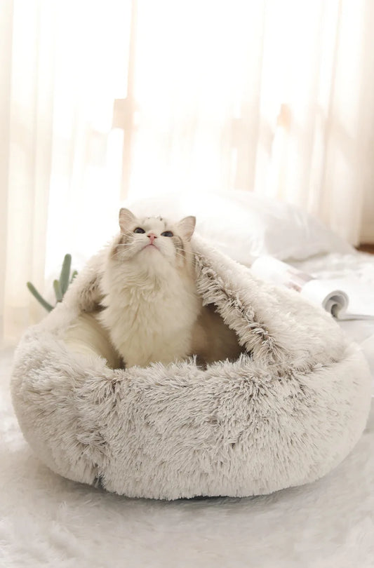 CozyCat Snuggle Nest bed