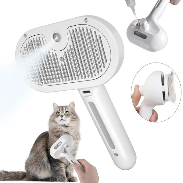 3 in 1Electric Pet Grooming Brush